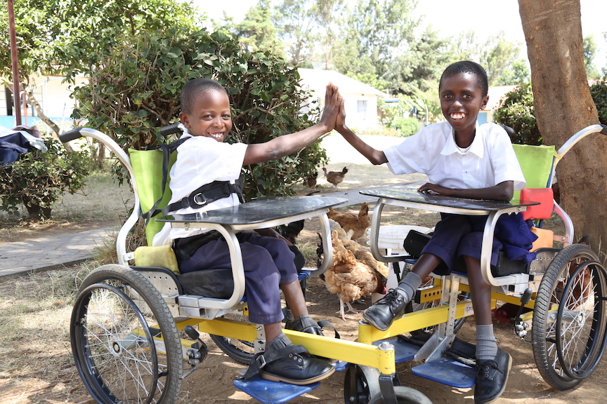 Wheelchair Revives Young Boy's Dreams Kenya World Vision International